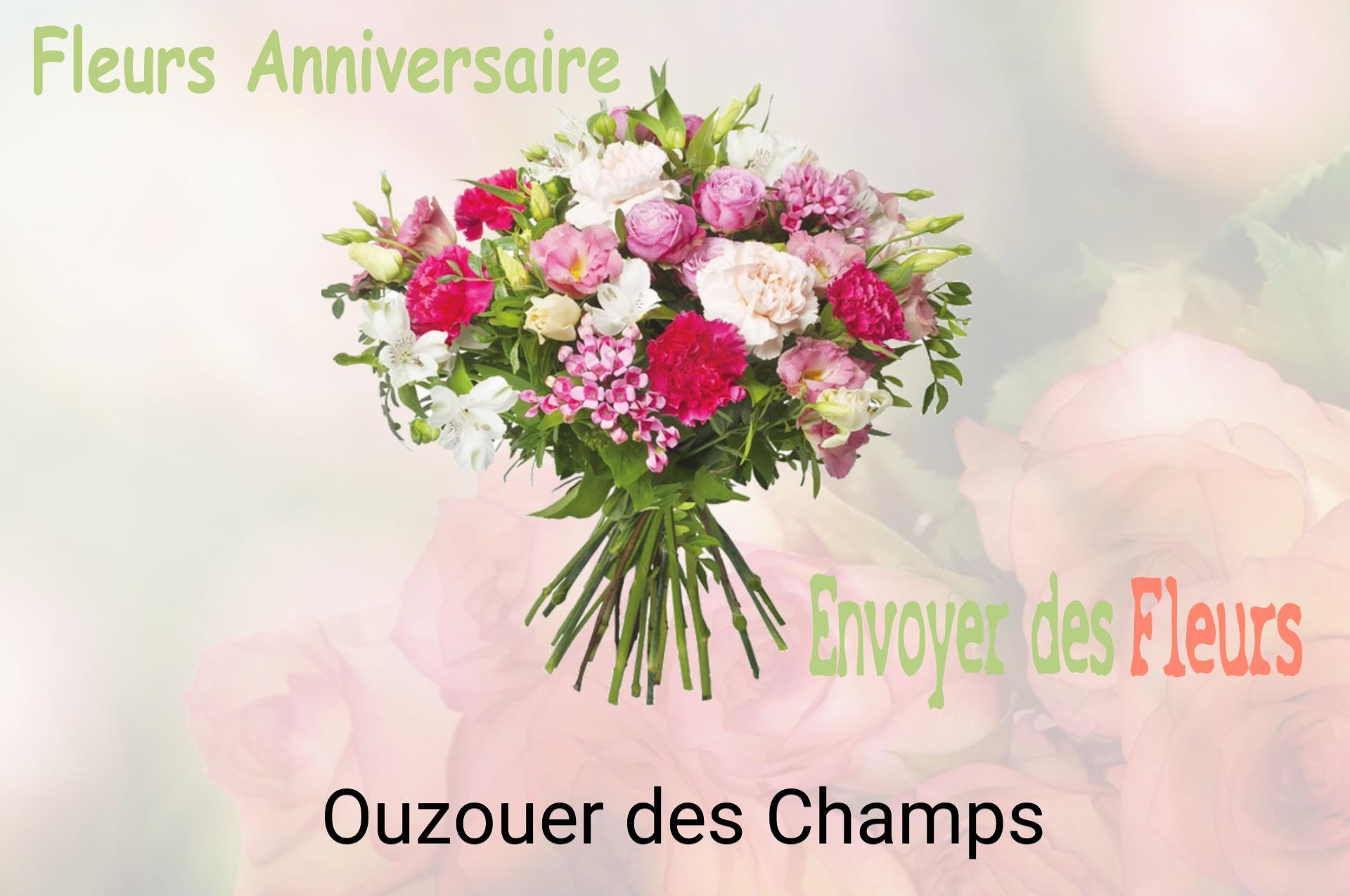 Bouquet de fleurs d’anniversaire livré à Ouzouer-des-Champs