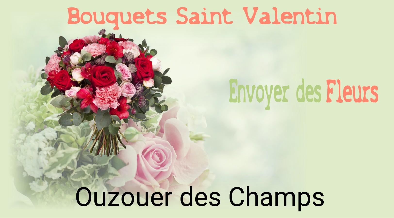 Roses de Saint-Valentin livrées à Ouzouer-des-Champs